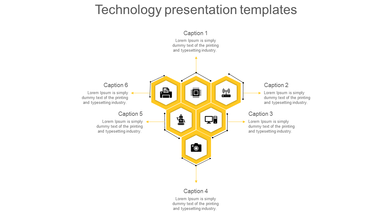 Free - Make Use Of Our Technology Presentation Templates Model 